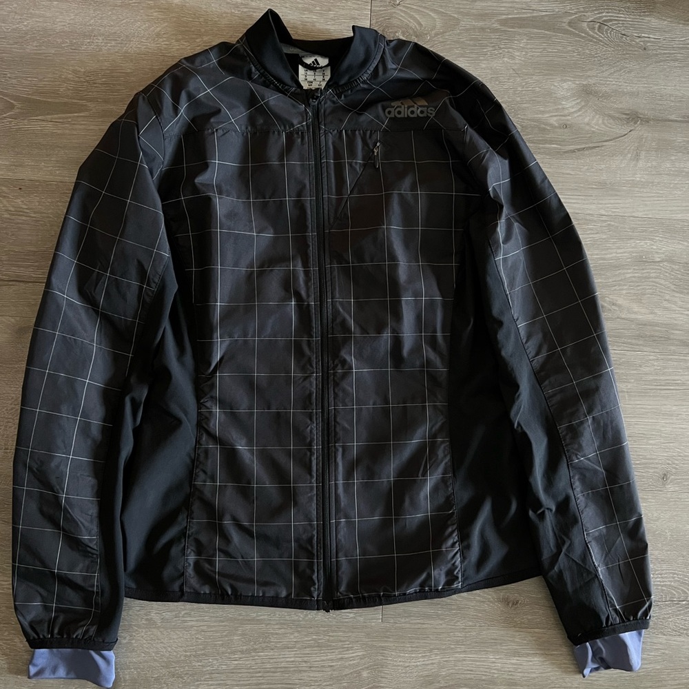 Adidas Black Running Jacket Small